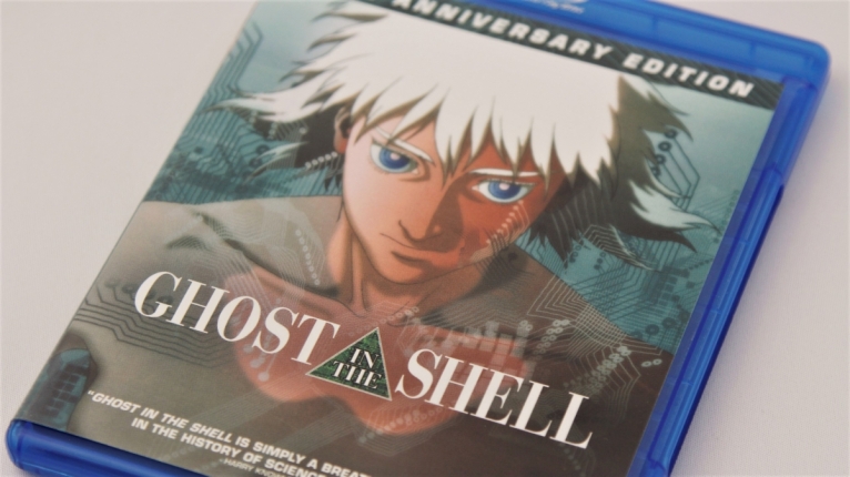 『GHOST IN THE SHELL/攻殻機動隊』北米版Blu-rayパッケージ表面