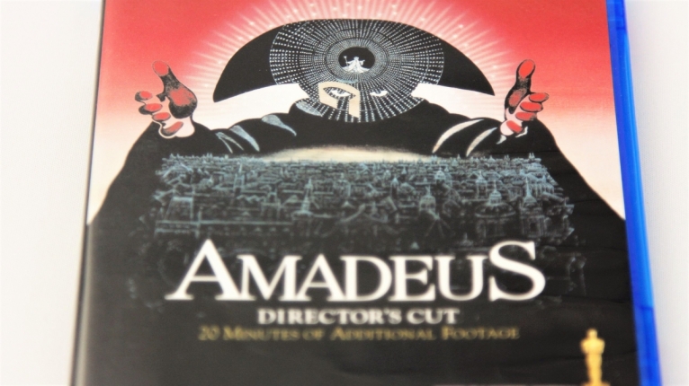 『アマデウス ディレクターズカット版』Blu-rayパッケージ表面