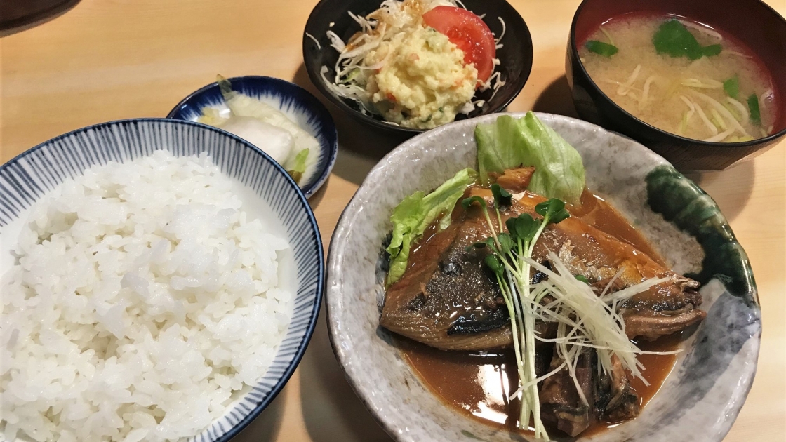 鯖みそ定食