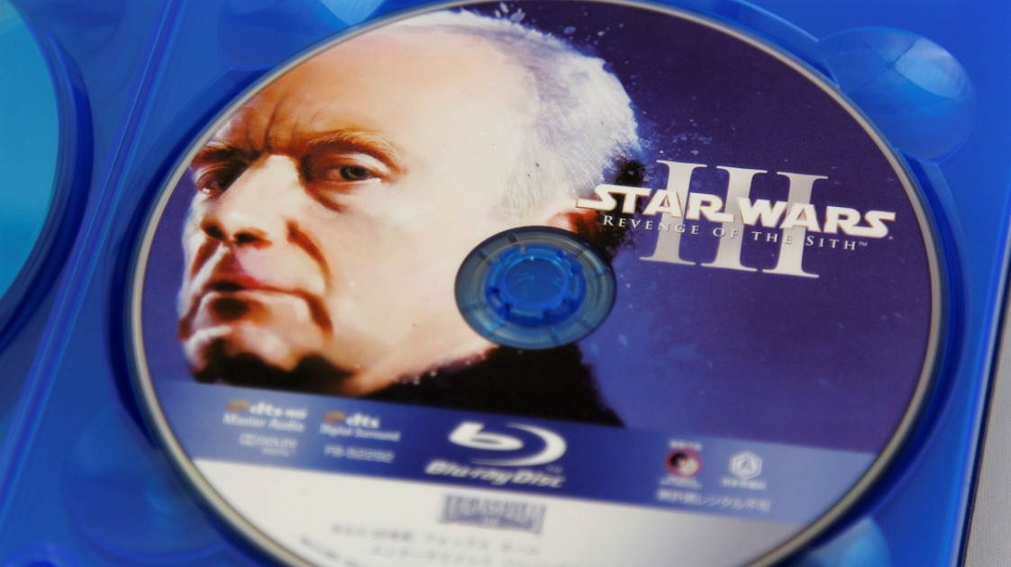 『スター・ウォーズ エピソード3』Blu-ray盤面