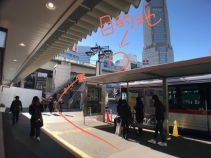 渋谷駅 西口